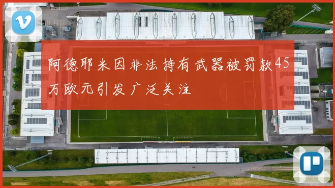 阿德耶米因非法持有武器被罚款45万欧元引发广泛关注